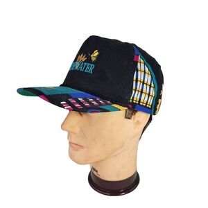 VTG Derby Cap Tidewater Patchwork Golf Hat Trucker Multicolor Fit And Feel Hats